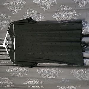 Torrid flocked stars sheer tee